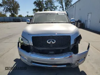 2015 Infiniti QX80 with VIN JN8AZ2NE4F9083791, listed as a Copart auction lot 72215874 with 82,691 mi miles and Salvage Title. Bid and sale history available at carsss.com. Image 5.