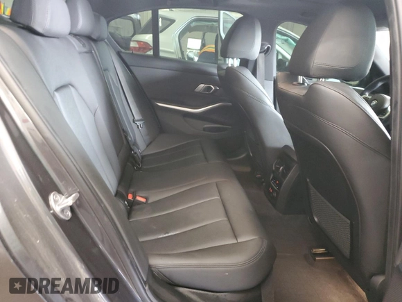 2019 BMW 3 Series 330i xDrive with VIN WBA5R7C57KAJ86027, listed as a Copart auction lot 61203435 with 41,486 mi miles and Salvage title. Bid and sale history available at DreamBid. Image 10.