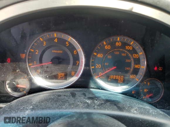 2007 Infiniti FX with VIN JNRAS08W27X203660, listed as a Copart auction lot 68220074 with 188,960 mi miles and Salvage Title. Bid and sale history available at DreamBid. Image 9.