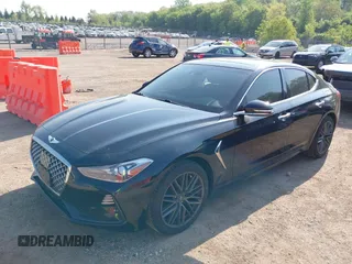 2019 Genesis G70 Advanced with VIN KMTG34LA7KU020325, listed as a IAAI auction lot 42257264 with 80,065 mi miles and . Bid and sale history available at DreamBid. Image 17.