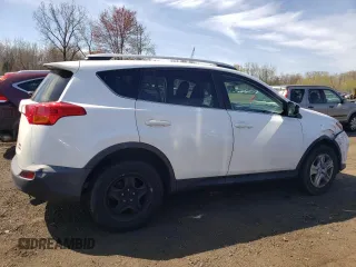 2015 Toyota RAV4 LE with VIN 2T3BFREV7FW241431, listed as a Copart auction lot 54382545 with 134,079 mi miles and Salvage Title. Bid and sale history available at carsss.com. Image 3.