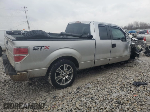 2014 Ford F-150 XL with VIN 1FTEX1EM8EFC11812, listed as a Copart auction lot 46977385 with 188,175 mi miles and Clean Title. Bid and sale history available at carsss.com. Image 3.