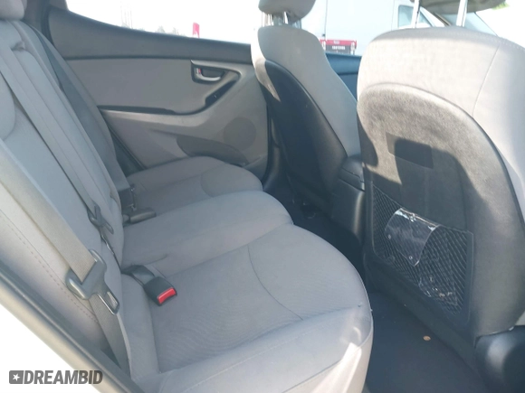 2016 Hyundai Elantra GL with VIN 5NPDH4AE3GH685460, listed as a IAAI auction lot 41674411 with 89,409 mi miles. Bid and sale history available at carsss.com. Image 8.