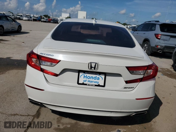 2020 Honda Accord Sport z VIN 1HGCV1F38LA102619, wystawiony jako Copart lot #60886935 z przebiegiem 76 944 mil mil oraz Nie do naprawy • Non repairable. Historia ofert i sprzedaży dostępna na DreamBid. Obrazek 6.