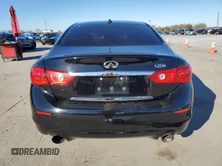 2017 Infiniti Q50 Signature Edition with VIN JN1EV7AP3HM735784, listed as a Copart auction lot 85597114 with 119,249 mi miles and Salvage Title. Bid and sale history available at DreamBid. Image 6.