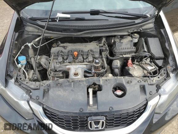 2015 Honda Civic Sedan SE with VIN 2HGFB2F74FH004403, listed as a Copart auction lot 46872685 with 210,960 mi miles and Salvage Title. Bid and sale history available at carsss.com. Image 11.