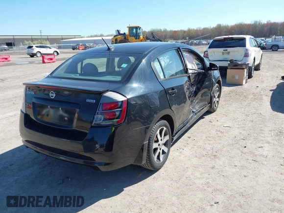 2012 Nissan Sentra SR with VIN 3N1AB6APXCL622371, listed as a IAAI auction lot 42092611 with 109,086 mi miles and . Bid and sale history available at DreamBid. Image 4.