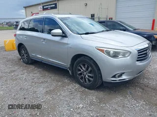 2014 Infiniti QX60 with VIN 5N1AL0MN2EC553994, listed as a IAAI auction lot 42251356 with 168,277 mi miles and . Bid and sale history available at DreamBid. Image 1.