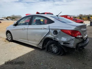 2016 Hyundai Accent SE with VIN KMHCT4AE3GU059337, listed as a Copart auction lot 50204645 with 75,961 mi miles and Salvage Title. Bid and sale history available at carsss.com. Image 2.