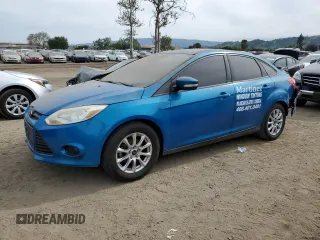2013 Ford Focus SE with VIN 1FADP3F27DL132187, listed as a Copart auction lot 53324805 with 134,556 mi miles and Salvage Title. Bid and sale history available at carsss.com. Image 1.