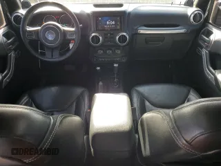 2013 Jeep Wrangler Unlimited Moab with VIN 1C4HJWEG9DL667663, listed as a Copart auction lot 53716105 with 184,885 mi miles and Salvage title. Bid and sale history available at DreamBid. Image 8.
