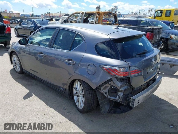2012 Lexus CT CT 200h with VIN JTHKD5BH4C2072825, listed as a IAAI auction lot 41958459 with 141,757 mi miles and . Bid and sale history available at carsss.com. Image 3.