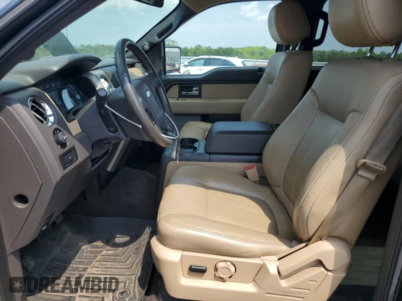 2014 Ford F-150 XL with VIN 1FTFW1ET3EKG39910, listed as a Copart auction lot 61995165 with 139,067 mi miles and Salvage title. Bid and sale history available at DreamBid. Image 7.