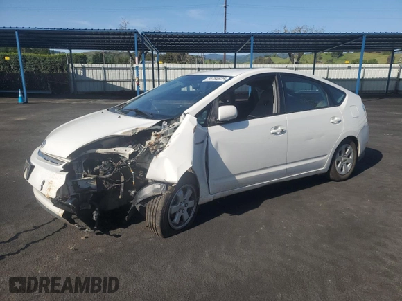 2007 Toyota Prius with VIN JTDKB20U877626561, listed as a Copart auction lot 51784625 with 208,656 mi miles and Salvage Title. Bid and sale history available at carsss.com. Image 1.