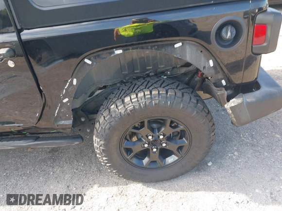 2021 Jeep Wrangler Sport z VIN 1C4GJXAN7MW796019, wystawiony jako IAAI lot #42172407 z przebiegiem 34 128 mil mil oraz . Historia ofert i sprzedaży dostępna na DreamBid. Obrazek 18.