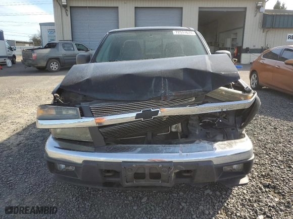 2006 Chevrolet Colorado Work Truck with VIN 1GCDT196268236326, listed as a Copart auction lot 72537674 with 167,622 mi miles and Salvage Title. Bid and sale history available at carsss.com. Image 5.