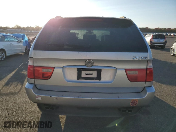 2000 BMW X5 with VIN WBAFB3346YLH00636, listed as a Copart auction lot 77256624 with 0 mi miles and Clean Title. Bid and sale history available at carsss.com. Image 6.