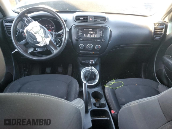2017 Kia Soul with VIN KNDJN2A29H7420652, listed as a Copart auction lot 46236585 with 97,079 mi miles and Salvage Title. Bid and sale history available at carsss.com. Image 8.