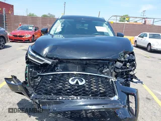 2023 Infiniti QX60 Luxe with VIN 5N1DL1FR2PC332501, listed as a IAAI auction lot 42486078 with 5,842 mi miles and . Bid and sale history available at DreamBid. Image 12.