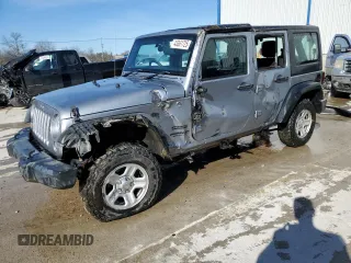 2016 Jeep Wrangler Unlimited Sport RHD z VIN 1C4BJWKG2GL156875, wystawiony jako Copart lot #43361725 z przebiegiem 170 900 mil mil oraz Nie do naprawy • Non repairable. Historia ofert i sprzedaży dostępna na DreamBid. Obrazek 1.