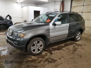 2006 BMW X5 4.4i with VIN 5UXFB53526LV22188, listed as a Copart auction lot 82812834 with 195,441 mi miles and Clean Title. Bid and sale history available at carsss.com. Image 1.