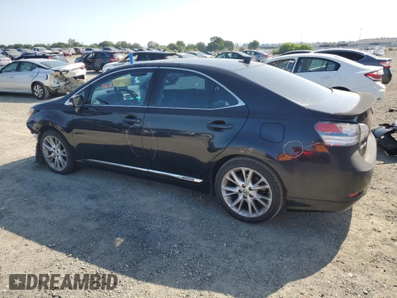 2010 Lexus HS 250h with VIN JTHBB1BA5A2010171, listed as a Copart auction lot 54890635 with 236,751 mi miles and Salvage Title. Bid and sale history available at DreamBid. Image 2.