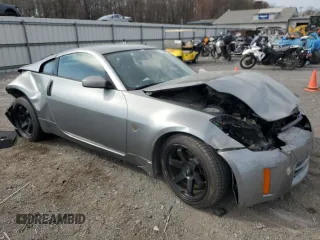 2006 Nissan 350Z with VIN JN1AZ34DX6M311061, listed as a Copart auction lot 50925715 with Not provided miles and Salvage title. Bid and sale history available at DreamBid. Image 4.