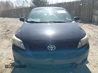 2009 Toyota Corolla with VIN JTDBL40EX9J048373, listed as a IAAI auction lot 41890789 with 191,490 mi miles. Bid and sale history available at carsss.com. Image 6.