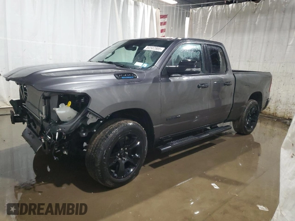 2024 Ram 1500 Big Horn z VIN 1C6RRFBG5RN156763, wystawiony jako Copart lot #50502885 z przebiegiem 8 329 mil mil oraz Szkoda całkowita • Salvage title. Historia ofert i sprzedaży dostępna na DreamBid. Obrazek 1.