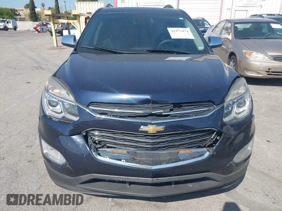 2016 Chevrolet Equinox LTZ with VIN 2GNALDEK3G6228404, listed as a IAAI auction lot 41973474 with 142,806 mi miles. Bid and sale history available at carsss.com. Image 12.