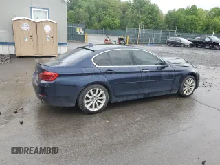 2016 BMW 5 Series 535i xDrive with VIN WBA5B3C5XGG252703, listed as a Copart auction lot 57754425 with 159,036 mi miles and Salvage title. Bid and sale history available at DreamBid. Image 3.