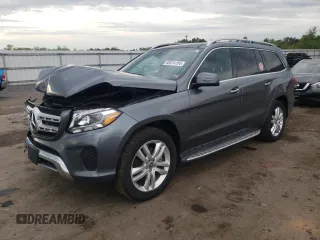 2018 Mercedes-Benz GLS 450 with VIN 4JGDF6EE4JB081514, listed as a Copart auction lot 50874154 with 62,829 mi miles and Salvage Title. Bid and sale history available at DreamBid. Image 1.