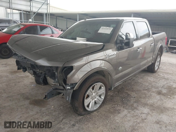 2019 Ford F-150 XL with VIN 1FTEW1C43KFC85639, listed as a IAAI auction lot 42133971 with 52,095 mi miles and . Bid and sale history available at DreamBid. Image 2.