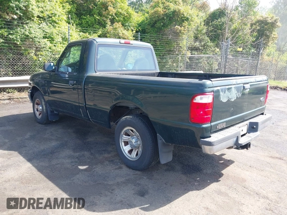 2003 Ford Ranger XL with VIN 1FTYR10D13TA21590, listed as a IAAI auction lot 42069416 with 56,305 mi miles. Bid and sale history available at carsss.com. Image 3.