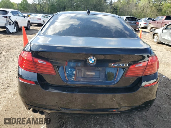 2016 BMW 5 Series 528i with VIN WBA5A5C50GG353554, listed as a Copart auction lot 50220065 with 134,222 mi miles and Salvage Title. Bid and sale history available at carsss.com. Image 6.