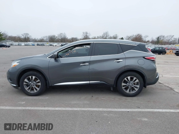 2016 Nissan Murano SL z VIN 5N1AZ2MH7GN124927, wystawiony jako IAAI lot #41965501 z przebiegiem 151 072 mil mil oraz . Historia ofert i sprzedaży dostępna na DreamBid. Obrazek 14.