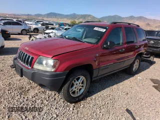2004 Jeep Grand Cherokee Laredo with VIN 1J4GW48S54C363256, listed as a Copart auction lot 61862615 with 163,721 mi miles and Salvage title. Bid and sale history available at DreamBid. Image 1.
