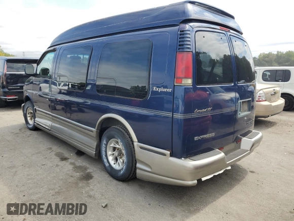 2002 Chevrolet Express z VIN 1GBFG15R421245601, wystawiony jako Copart lot #79137584 z przebiegiem 138 781 mil mil oraz Szkoda całkowita • Salvage title. Historia ofert i sprzedaży dostępna na DreamBid. Obrazek 2.
