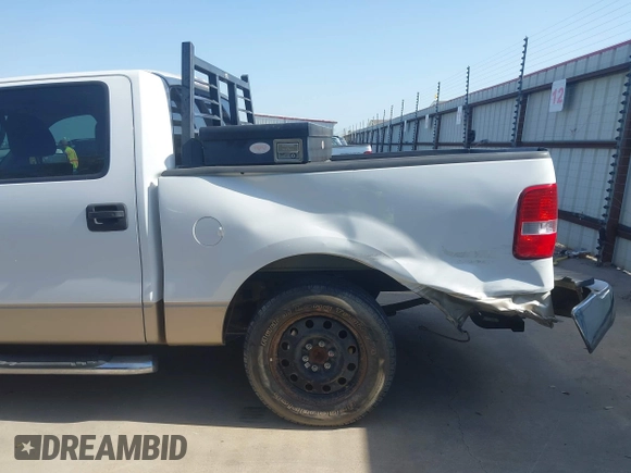 2008 Ford F-150 XL with VIN 1FTRW12W68FA77946, listed as a IAAI auction lot 41828609 with 159,432 mi miles. Bid and sale history available at carsss.com. Image 6.