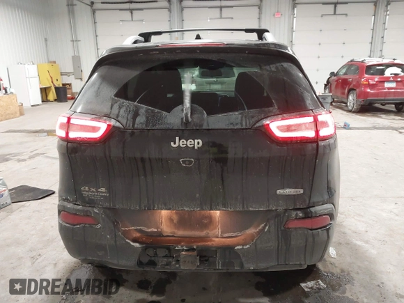 2018 Jeep Cherokee Latitude Plus with VIN 1C4PJMLB2JD531064, listed as a IAAI auction lot 41539824 with 197,548 mi miles. Bid and sale history available at carsss.com. Image 16.