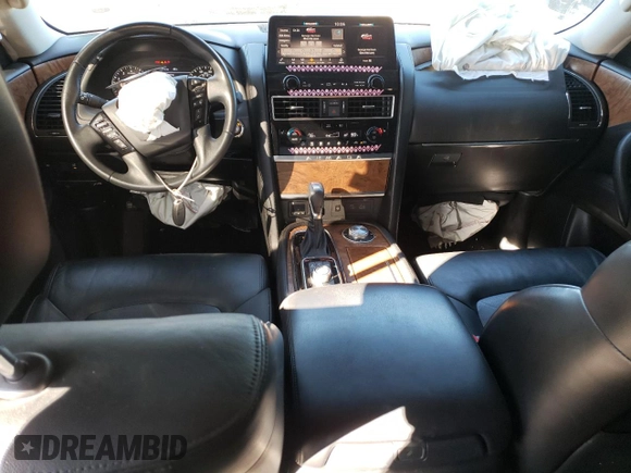 2022 Nissan Armada SL with VIN JN8AY2BB3N9814156, listed as a Copart auction lot 79773334 with 62,860 mi miles and Salvage Title. Bid and sale history available at carsss.com. Image 8.