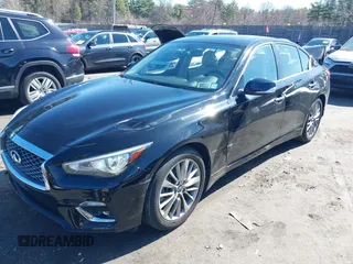 2023 Infiniti Q50 Luxe z VIN JN1EV7BR7PM541712, wystawiony jako IAAI lot #41942433 z przebiegiem 8 512 mil mil oraz . Historia ofert i sprzedaży dostępna na DreamBid. Obrazek 17.