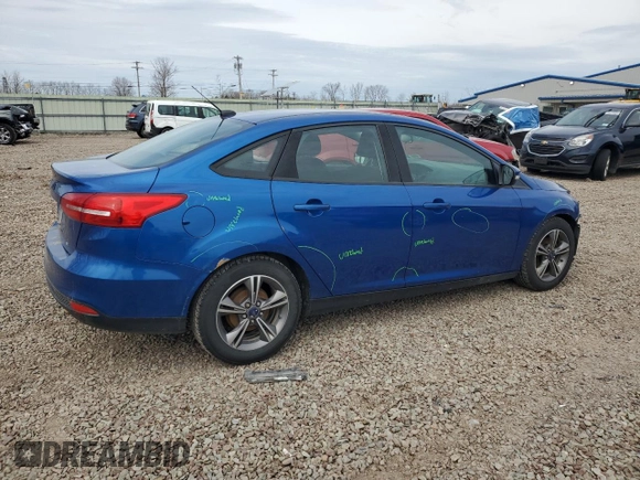 2018 Ford Focus SE with VIN 1FADP3F29JL274455, listed as a Copart auction lot 53339445 with 67,294 mi miles and Non repairable. Bid and sale history available at DreamBid. Image 3.