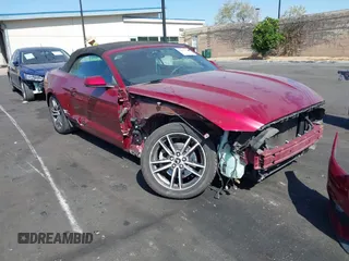 2017 Ford Mustang EcoBoost Premium with VIN 1FATP8UH3H5205954, listed as a IAAI auction lot 42083028 with 111,169 mi miles. Bid and sale history available at carsss.com. Image 1.
