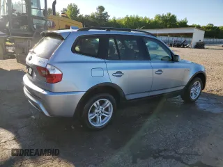 2006 BMW X3 3.0i with VIN WBXPA93426WD29261, listed as a Copart auction lot 55675195 with 116,839 mi miles and Clean Title. Bid and sale history available at DreamBid. Image 3.