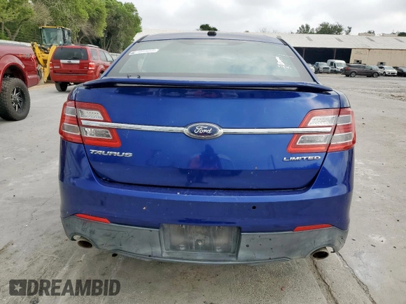 2014 Ford Taurus Limited with VIN 1FAHP2F86EG100650, listed as a Copart auction lot 57033215 with 79,985 mi miles and Salvage title. Bid and sale history available at DreamBid. Image 6.