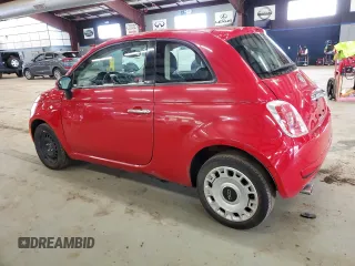 2016 FIAT 500 Pop z VIN 3C3CFFAR6GT184468, wystawiony jako Copart lot #57149735 z przebiegiem 153 883 mil mil oraz Tytuł czysty. Historia ofert i sprzedaży dostępna na DreamBid. Obrazek 2.