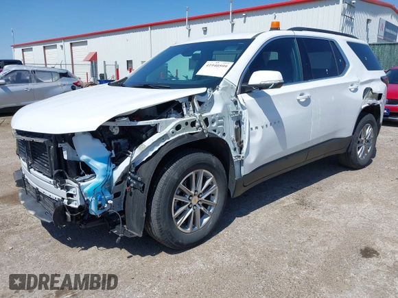 2023 Chevrolet Traverse LT Cloth with VIN 1GNEVGKWXPJ226057, listed as a IAAI auction lot 41940599 with 12,670 mi miles. Bid and sale history available at carsss.com. Image 18.