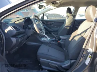 2021 Subaru Impreza Premium with VIN 4S3GKAV67M3604791, listed as a Copart auction lot 88542615 with 24,821 mi miles and Salvage title. Bid and sale history available at DreamBid. Image 7.