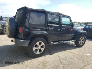 2016 Jeep Wrangler Unlimited Sahara z VIN 1C4BJWEG3GL115814, wystawiony jako Copart lot #62281895 z przebiegiem 75 039 mil mil oraz Szkoda całkowita • Salvage title. Historia ofert i sprzedaży dostępna na DreamBid. Obrazek 3.